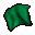 green piece of cloth