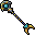 Gilded Eldritch Crescent Moon Spade